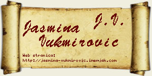 Jasmina Vukmirović vizit kartica